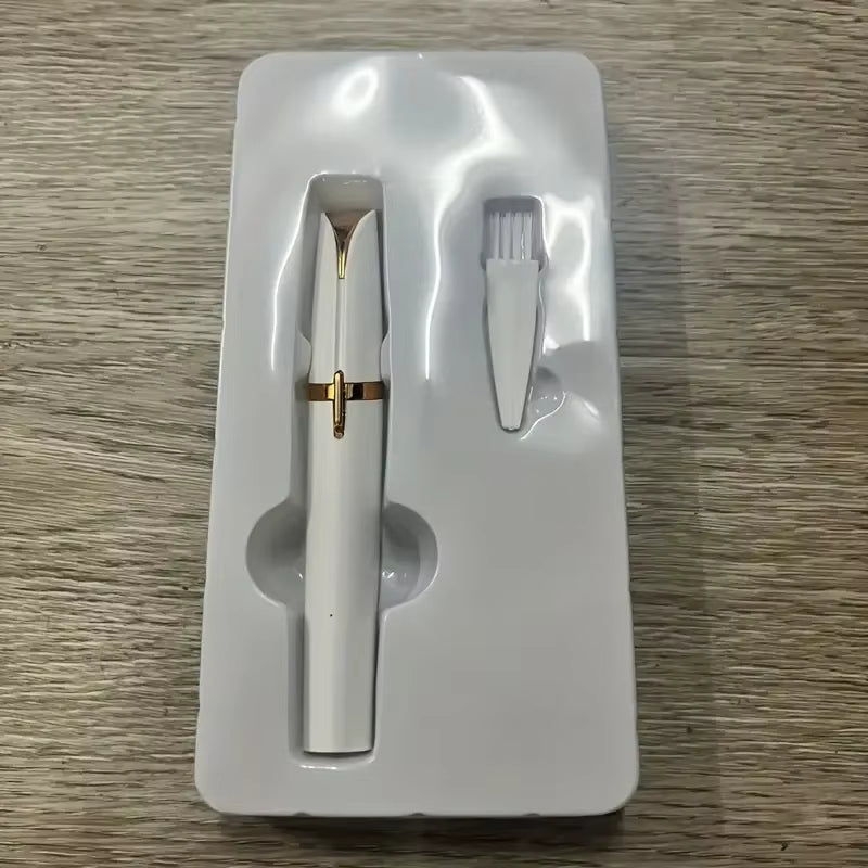 Depilador Elétrico Portátil para Sobrancelhas Feminino com Luz LED, Depilador de Sobrancelhas Indolor e Seguro