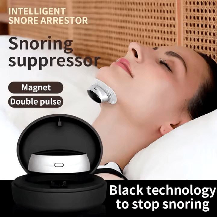 Health Care Sleep Apnea Aid Treatment Tool Breathing Corrector Smart Anti - snoring Device For Better Sleep - Sccoti