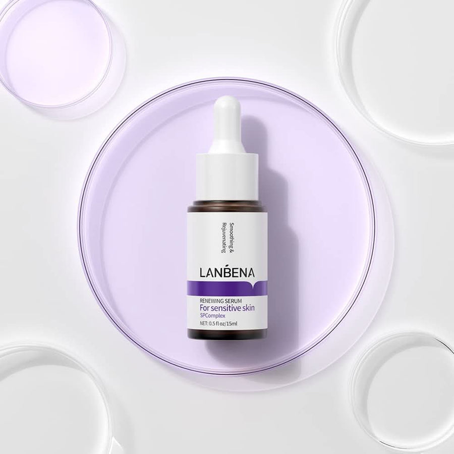 LANBENA Retinol Serum for Face, Retinol Serum with Hyaluronic Acid for Wrinkles and Fine Lines, Renew and Plump Night Facial Serum for Glowing Skin, Serum for Sensitive Skin, 30ml - Sccoti