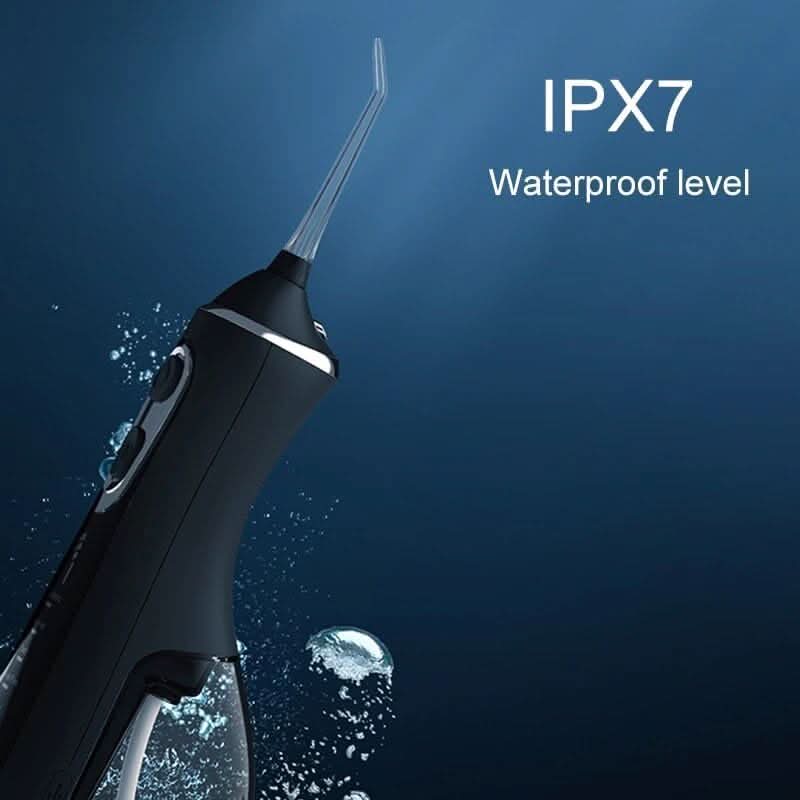 5 Modes Water Dental Flosser Pick for Teeth: 5 Cleaning Modes Cordless Portable with 4 Heads - Waterproof Flossing Cleaning Picks for Home Travel - Sccoti