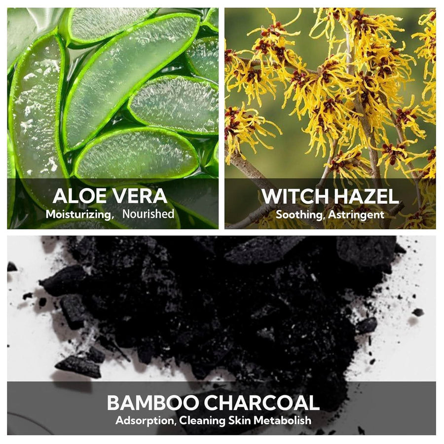 LANBENA Upgraded 2.0 Bamboo Charcoal Blackhead Remover Mask, 60 pcs Nose Strips, Peel off Face Mask Pore Whiteheads Cleanser Strawberry Nose Purifying, Deep Cleansing for All Skin Types, 30g/1.05oz - Sccoti