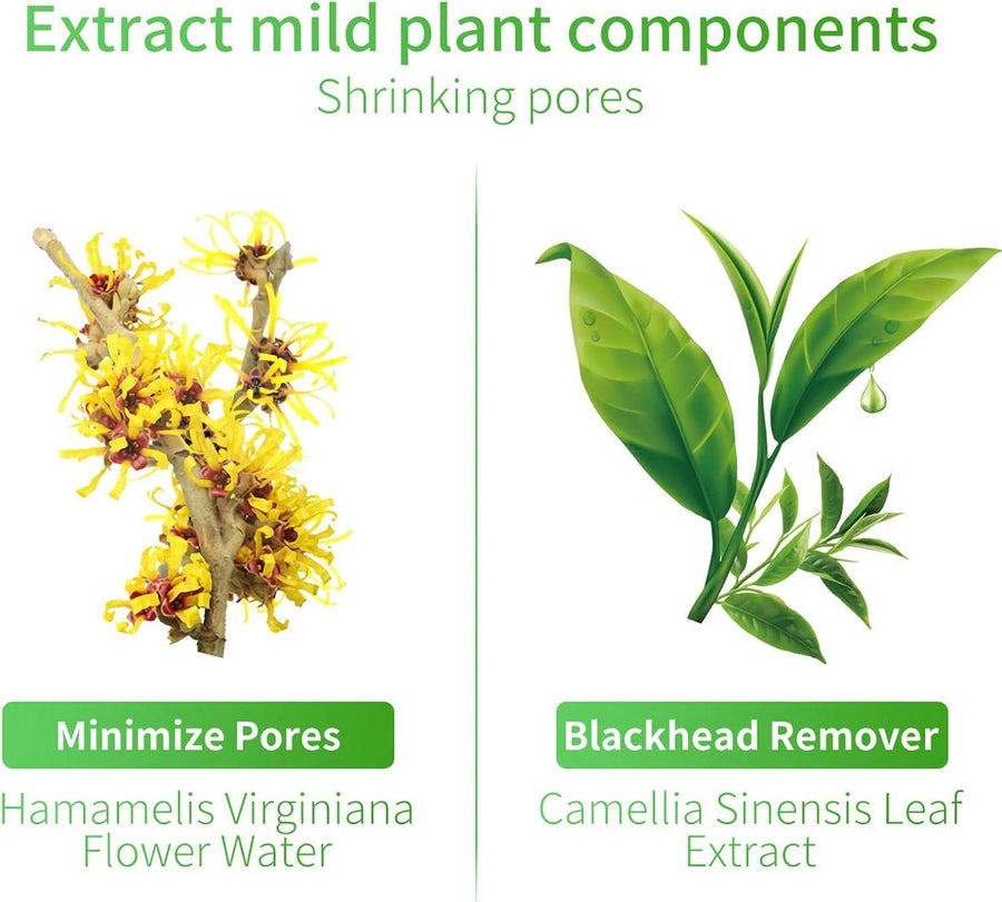 LANBENA Pore Minimizer Serum, Pores Shrinking Serum for Face, Oil Control Firming, Tightening Pores, Vegan Moisture after Blackhead Remover, Centella Asiatica, Hamamelis Virginiana, 0.6 fl.oz - Sccoti