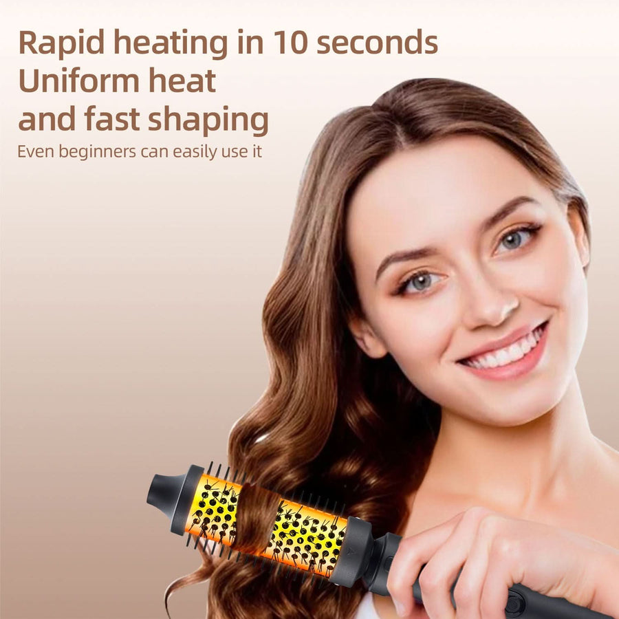 Professional 5 - in - 1 Curling Iron Set with Removable Barrels Create Loose Waves, Tight Curls, and Beachy Rings for Hair Types - Sccoti