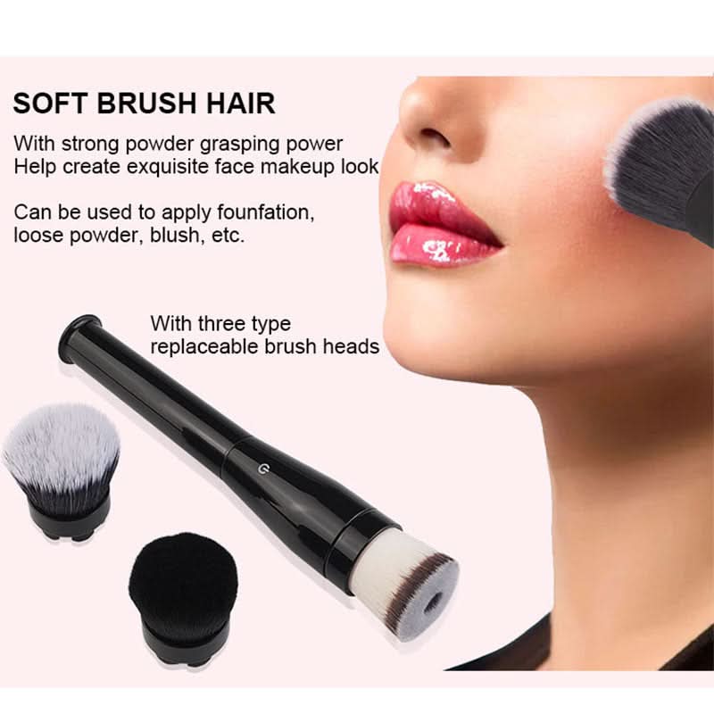 Rotating Makeup Brush for Maximum Coverage - Sccoti