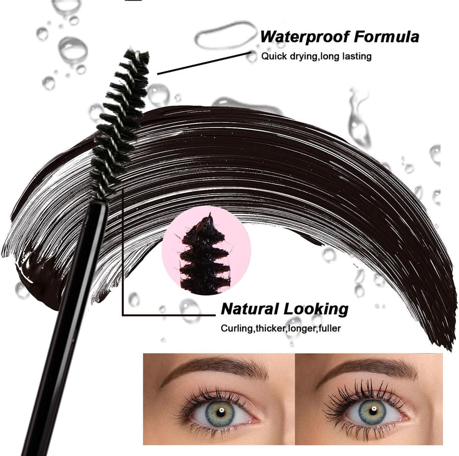 High Quality 3D Waterproof Volume 2 - in - 1 Mascara for Eyelashes - Sccoti