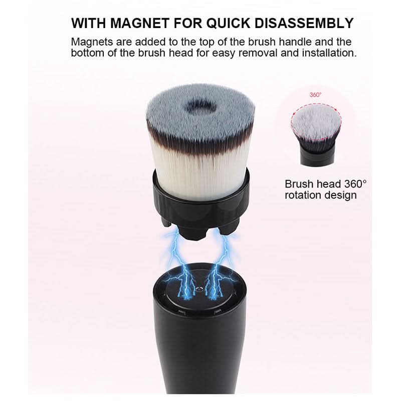 Rotating Makeup Brush for Maximum Coverage - Sccoti