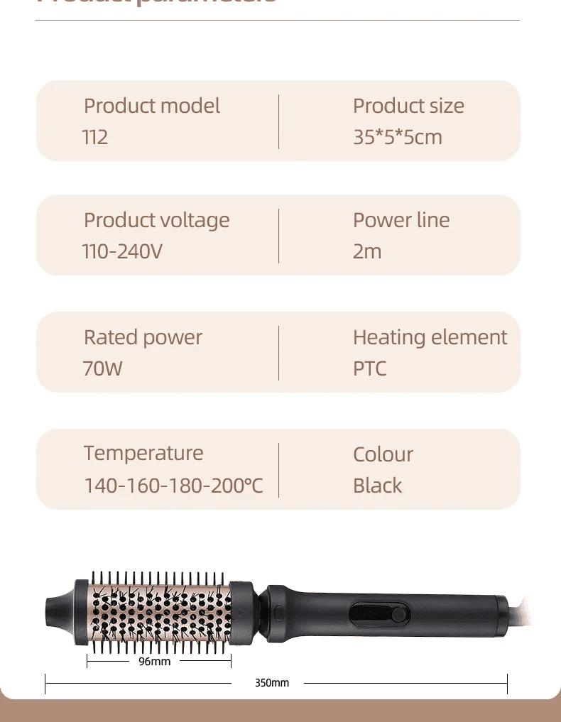 Professional 5 - in - 1 Curling Iron Set with Removable Barrels Create Loose Waves, Tight Curls, and Beachy Rings for Hair Types - Sccoti