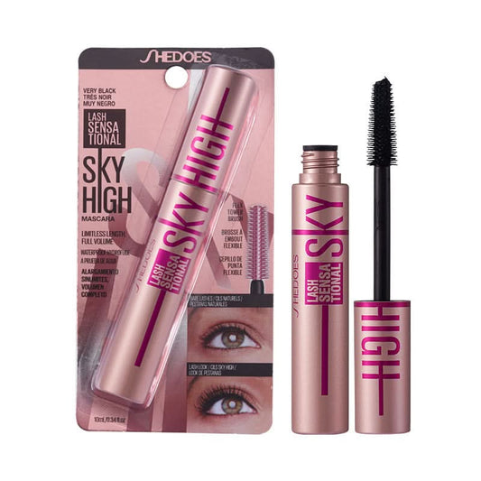 4D Long Lasting Mascara - Washable Volumizing Waterproof Black Sweatproof Curling Mascara - Sccoti