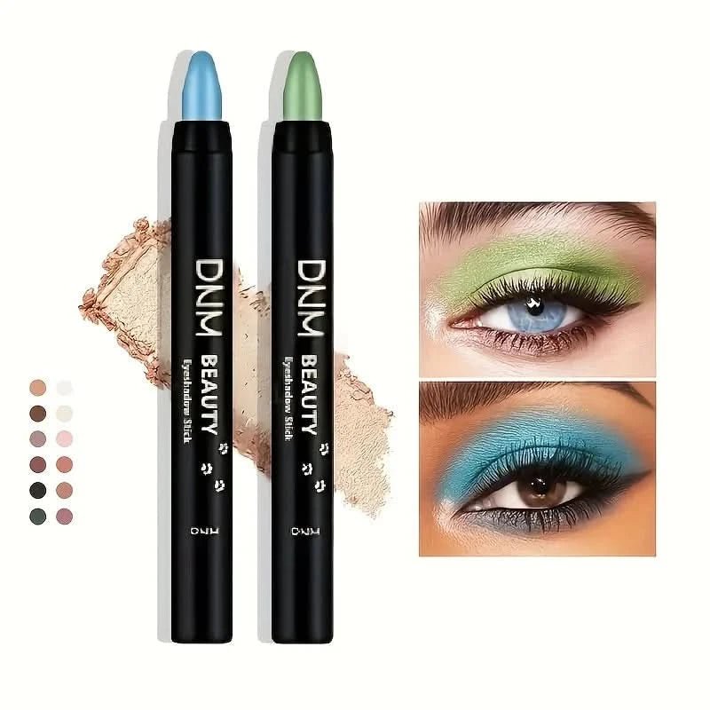 16 Colors Pearlescent Eye Shadow, Color Glitter Waterproof Long - Lasting Eye Makeup Non - smudge Eyeshadow - Sccoti
