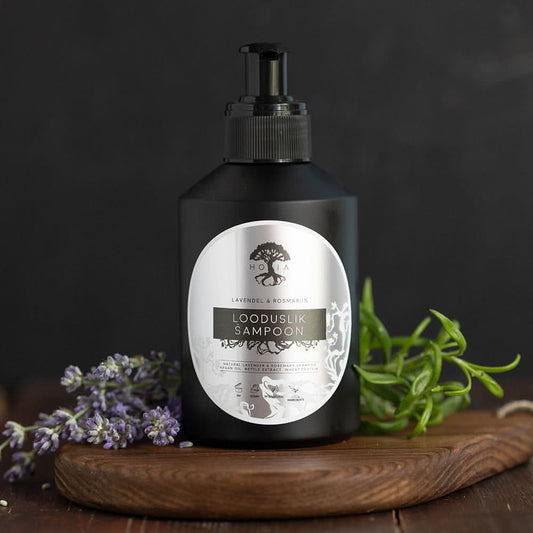 Organic Shampoo Lavender & Rosemary, 200ml - Sccoti