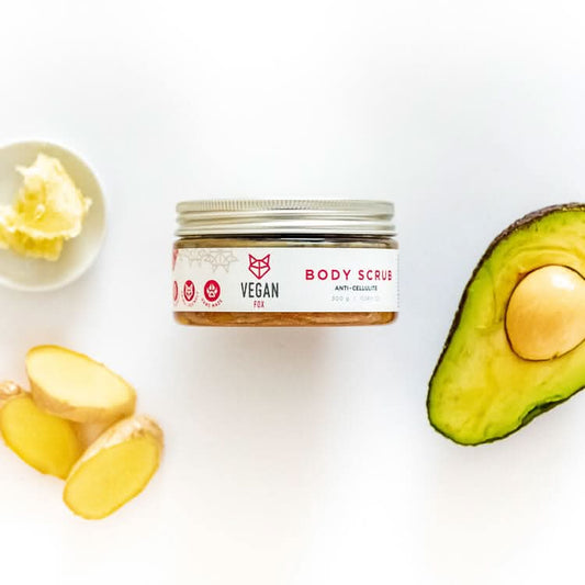 Anti - cellulite Body Scrub Ginger, 300 g - Sccoti