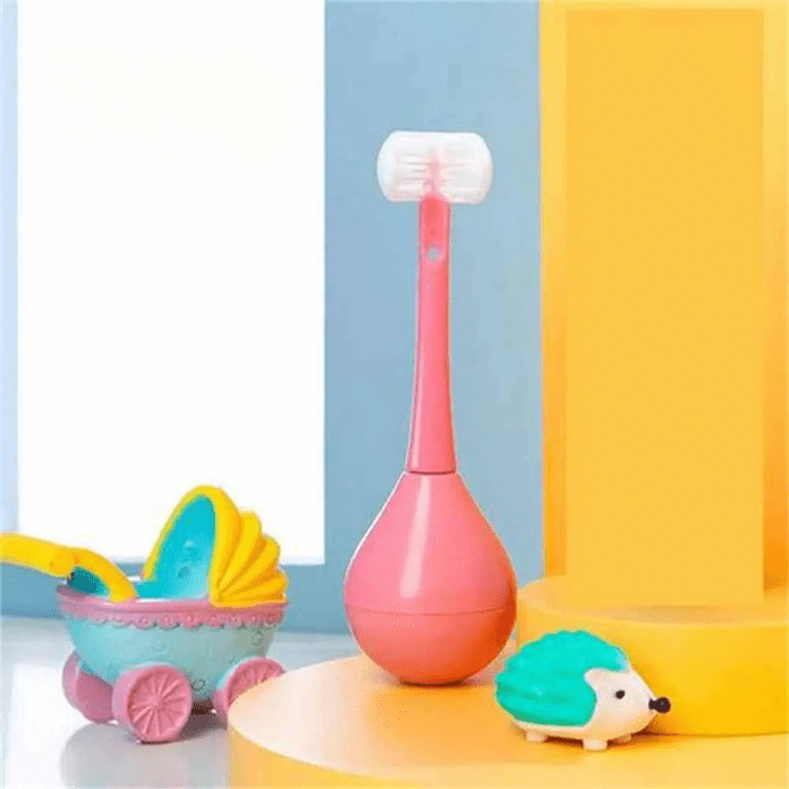 Three - sided children's toothbrush - Sccoti