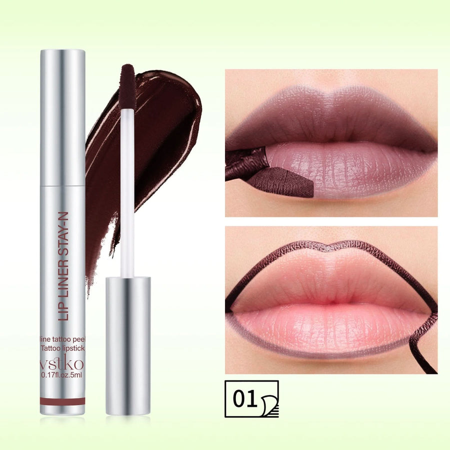 Peel - Off Matte Lip Liner & Tint - Sccoti