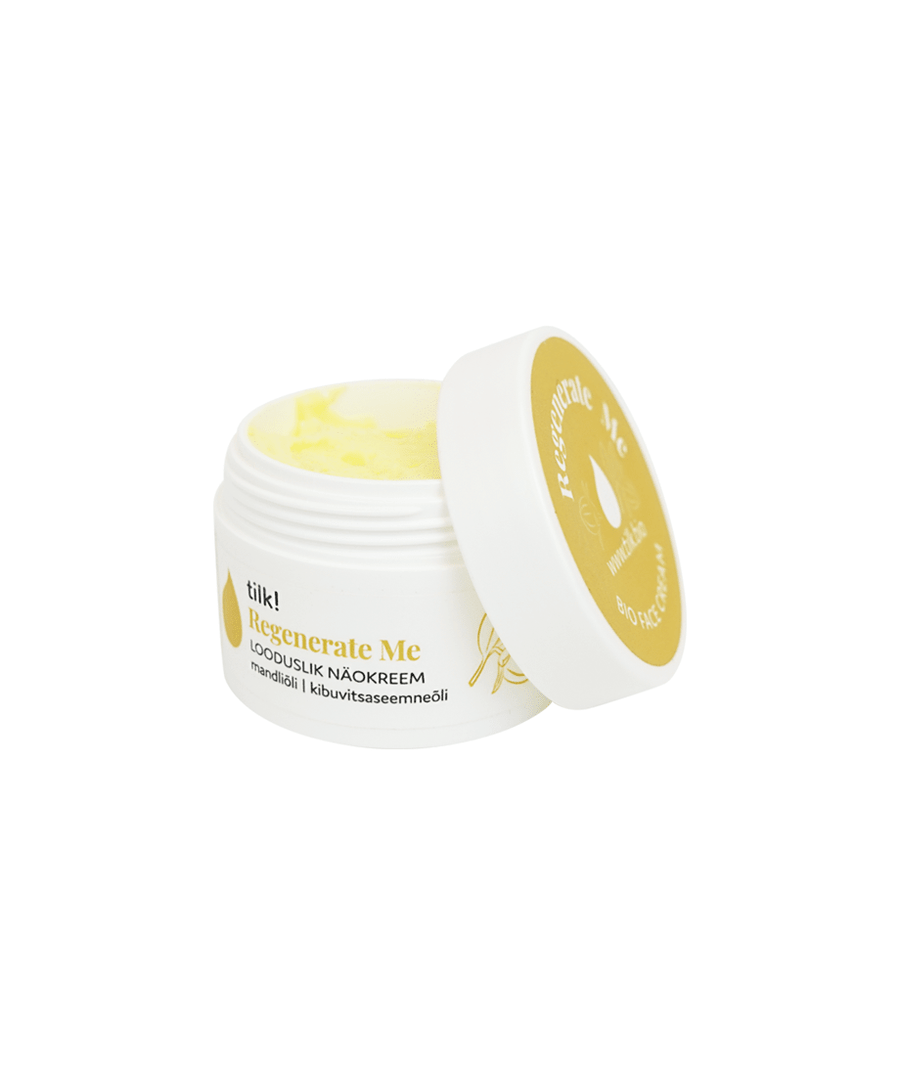 Regenerate Me Face Cream with Carrot Oil for Normal and Combination Skin, 50ml - Sccoti